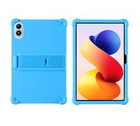 INSOLKIDON Compatible para Xiaomi Poco Pad M1 12.1 Inch 2509ARPBDG Tablet Funda Protectora de Cuero Bumper Protección Carcasa con Soporte Función (Azul)