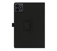 INSOLKIDON Compatible para ZTE Blade X1001 10.1-Inch Tablet Funda Protectora de Cuero Bumper Protección Carcasa con Soporte Función, Auto-Sueño/Activación Funda Plegable (Negra)