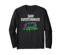 Insomnia 3AM Overthinker Melting Clock Aesthetic Manga Larga