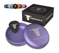 Insomnia Smoke Estuche de bolsillo | Hermético a prueba de agua y olores | Contenedor De Aluminio Para Tabaco Tamaño Viaje (Lavanda)