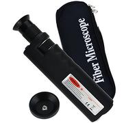 Inspección del Microscopio Óptico De Fibra De Mano 400x para Iluminación Coaxial, Incluidos Los Adaptadores De 2,5 Mm Y 1,25 Mm