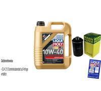Inspección Filtro Liqui Moly Aceite 5L 10W-40 para Audi Tt 8J3 1.8 TFSI 2.0 A4