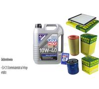 Inspección Filtro Liqui Moly Aceite 5L 10W-40 para Citroën Berlingo Mf 1.9 D
