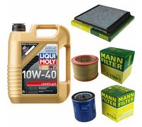 Inspección Filtro Liqui Moly Aceite 5L 10W-40 para Citroën Berlingo Mf 1.9 D M _