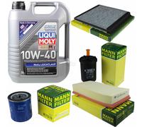 Inspección Filtro Liqui Moly Aceite 5L 10W-40 para Citroën Xantia X1 1.8i 16V