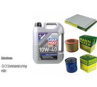 Inspección Filtro Liqui Moly Aceite 5L 10W-40 para Citroën Xsara Break N2 1.9 D