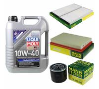Inspección Filtro Liqui Moly Aceite 5L 10W-40 para Hyundai Accent II LC 1.3 1.5