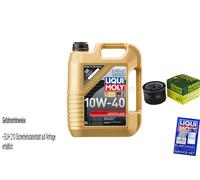 Inspección Filtro Liqui Moly Aceite 5L 10W-40 para Renault 6 118_ 0.8 1.1 4 112_