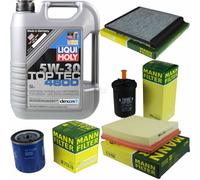 Inspección Filtro Liqui Moly Aceite 5L 5W-30 para Citroën Xsara Coupe N0 1.4i