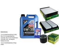 Inspección Filtro Liqui Moly Aceite 5L 5W-30 para Kia Sorento i Jc 3.5 V6