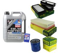 Inspección Filtro Liqui Moly Aceite 5L 5W-30 para Peugeot 806 221 2.0 16V Expert