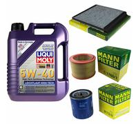Inspección Filtro Liqui Moly Aceite 5L 5W-40 para Citroën Berlingo Mf 1.9