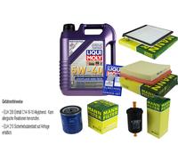 Inspección Filtro Liqui Moly Aceite 5L 5W-40 para Citroën Xsara Coupé N0 1.4i N1