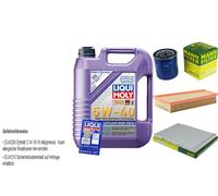 Inspección Filtro Liqui Moly Aceite 5L 5W-40 para Citroën Xsara N1 1.8i 16V 2.0