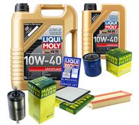 Inspección Filtro Liqui Moly Aceite 6L 10W-40 para Citroën Xantia X1 1.6i