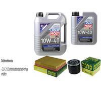 Inspección Filtro Liqui Moly Aceite 6L 10W-40 para Kia Carens III Un 2.0 CVVT