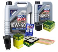 Inspección Filtro Liqui Moly Aceite 6L 10W-40 para Mazda Premacy CP 2.0