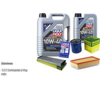 Inspección Filtro Liqui Moly Aceite 6L 10W-40 para Peugeot 607 9D 9U 3.0 V6