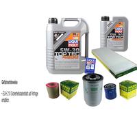 Kit para Inspección Filtro Liqui Moly Aceite 7L 5W-30 para BMW X3 F25 Xdrive35iV