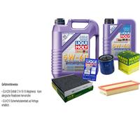 Inspección Filtro Liqui Moly Aceite 6L 5W-40 para Citroën Berlingo Mf 1.8i 4WD