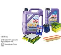 Inspección Filtro Liqui Moly Aceite 6L 5W-40 para Citroën Tberlingo Mf 1.8i