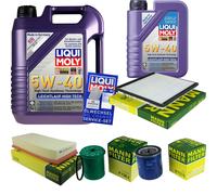 Inspección Filtro Liqui Moly Aceite 6L 5W-40 para Citroën Xantia X1 2.1 Turbo D