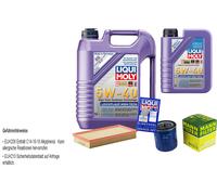 Inspección Filtro Liqui Moly Aceite 6L 5W-40 para Citroën XM Y4 3.0 V6 2.0i 16V