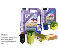 Inspección Filtro Liqui Moly Aceite 6L 5W-40 para Peugeot 307Cc 3B 2.0
