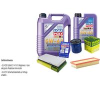 Inspección Filtro Liqui Moly Aceite 6L 5W-40 para Peugeot 406 8B 1.8 1.6 8E