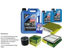 Inspección Filtro Liqui Moly Aceite 7L 5W-30 para Subaru Interior Bl Bp 3.0