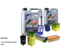 Inspección Kit Filtro Liqui Moly Öl 6L 10W-40 Para Peugeot 607 9D 9U 3.0 V6 24V