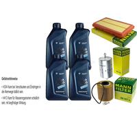 Inspección Set 4L Para BMW Aceite TWINPOWER 5W-30 MANN-FILTER 3er E30 64030172