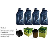 Inspección Set 4L Para BMW Aceite TWINPOWER 5W-30 MANN-FILTER R56 MINI 64030301