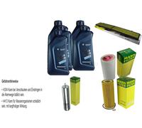 Inspección Set 5L para BMW Aceite Twinpower 5W-30 Mann E81 1er E87 64030241