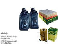 Inspección Set 5L Para BMW Aceite TWINPOWER 5W-30 MANN-FILTER 3er E46 64030310