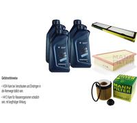 Inspección Set 5L Para BMW Aceite TWINPOWER 5W-30 MANN-FILTER X1 E84 64030495