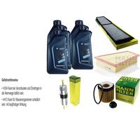 Inspección Set 5L Para BMW Aceite TWINPOWER 5W-30 MANN-FILTER X1 E84 64030607