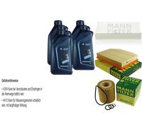 Inspección Set 5L Para BMW Aceite TWINPOWER 5W-30 MANN-FILTER Z4 E85 64030195