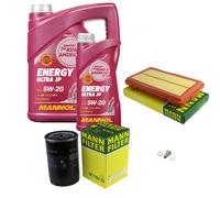 Inspección Set 6 L MANNOL Energy Ultra JP 5W-20 para BMW E30 325i 318i 325e 2.7