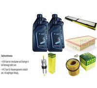 Inspección Set 6 L Para BMW Aceite TwinPowerTurbo 5W-30 X1 E84 10960306