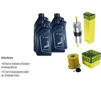 Inspección Set 7L BMW Aceite Twinpowerturbo 5W-30 para X1 E84 4 Gran Coupe F36