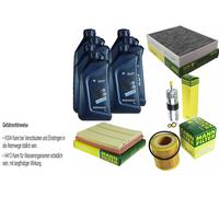 Inspección Set 7L para BMW Aceite Twin Power Turbo 5W-30 4 Cupé F32 F82 10960576