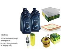 Inspección Set 7L Para BMW Aceite Twin Power Turbo 5W-30 7er F01 F02 F03 F04 5er