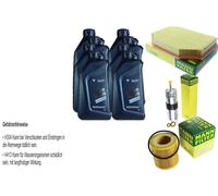 Inspección Set 8 L BMW Aceite TwinPowerTurbo 5W-30 MANN-FILTER 5er Touring F11