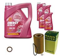 Inspección Set 9 L MANNOL Energy 5W-20 para BMW E31 850iCi 840i 850 CSi E38 740i