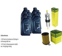 Inspección Set 9 L Para BMW Aceite TWINPOWERTURBO 5W-30 MANN-FILTER 7ER F01 F02