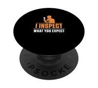 Inspecciono lo Que esperas Divertidos técnicos de Control de Calidad PopSockets PopGrip Adhesivo