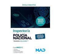 Inspector/a de Policía Nacional. Temario Volumen 1