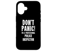 Inspector de Policía Carcasa para iPhone 16