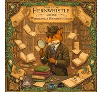 Inspector Fernwhistle and the Whiskerville Bookshop Enigma: A Literary Mystery Coloring Adventure: Adult Coloring Book: Literary Mystery Adventure ... Coloring books with cozy detective story)